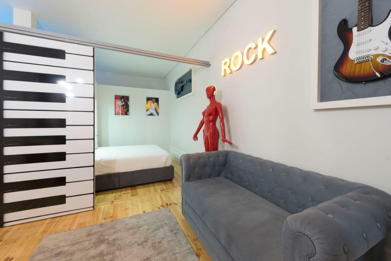 Ferienwohnung Almada Music Porto Exterior foto